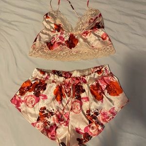 La Senza Silk two piece set